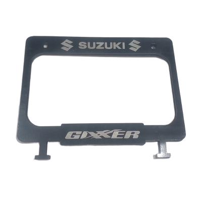 Picture of Number Plate Metal catching cover new update product(Suzuki-Gixxer)