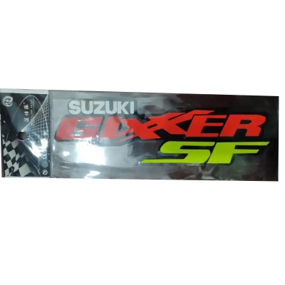 Picture of GIXXER SP LOGO Reflective Emblem Decal Car Bike Sticker Logo (5x5 Inch)
