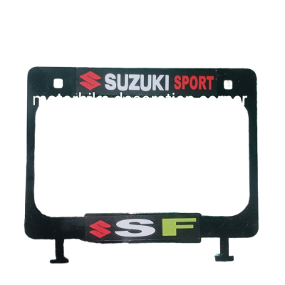 Picture of License plate Cover Number Plate Metal catching cover for Suzuk=i-SF.