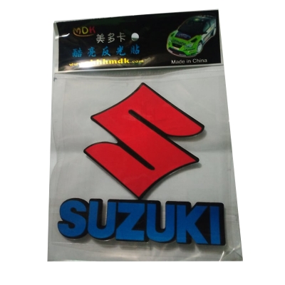 Picture of LOGO Reflective Emblem Decal Car Bike Sticker Logo (5x5 Inch)