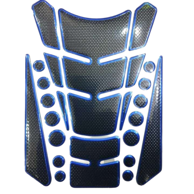 Picture of 3D UNIVERSAL Carbon Fiber Tank Pad Protector Sticker For Motorcycle Tank Protector