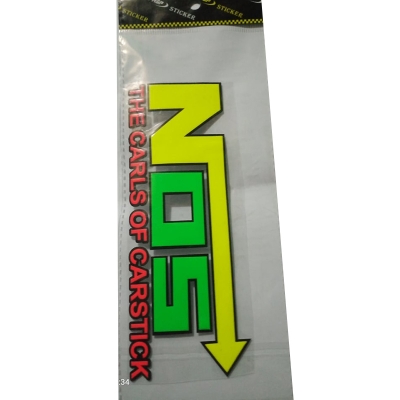 Picture of LOGO Reflective Emblem Decal Car Bike Sticker Logo (5x5 Inch)