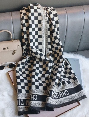 Picture of Winter Woolen Scarf, Soft Muffler Stylish Fashion Scarf For Men And Women