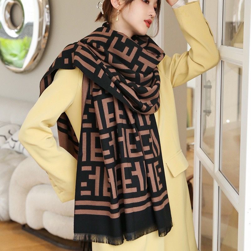 Picture of Winter Woolen Scarf, Soft Muffler Stylish Fashion Scarf For Men And Women