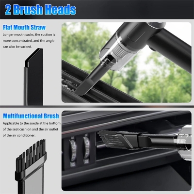 Picture of Portable Vacuum Cleaner 3 in 1 for Home and Car, dust cleaner for computer, laptop, car, electric items.
