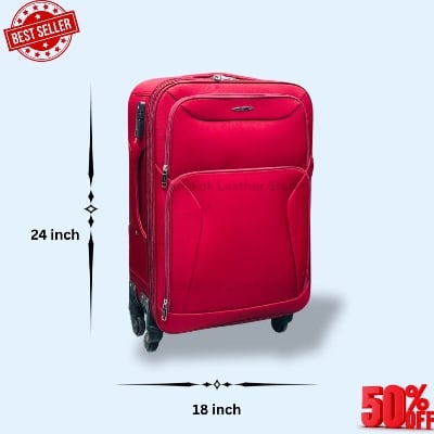 Picture of 24 Inch Premium Travel Trolley Bag | Lightweight Durable Luggage with 360° Wheels | Large Capacity Suitcase for Men & Women | Perfect for Long Tours & Air Travel