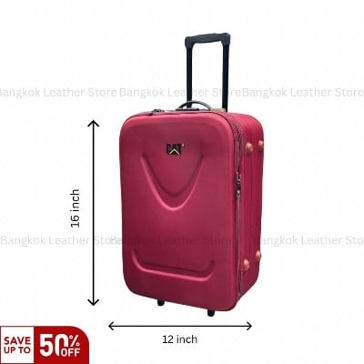 Picture of 16/20/24 Inch Premium Lightweight Travel Trolley Bag for Men & Women | Durable Cabin Luggage with Wheels | Stylish Small Suitcase for Travel & Office Use