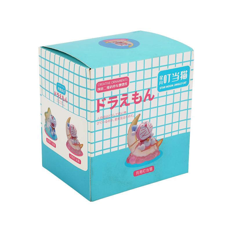 Picture of Doraemon Moon Sleeping Figure | Creative Ornament/Desk Decoration | Cartoon Anime Collectible Statue