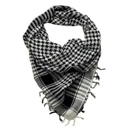 Picture of Soft Cotton Head scarf (40/40 inch) Haji Rumal/Gamcha Muslim Busana/Tie/Cap Hazi Pagri/Keren/Towel Men's Hijab/Hejab Tupi/Hat for Men-Black