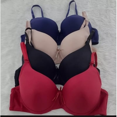 Picture of Multi Color Soft Faded Foam Bra For Girls And Women - Bra