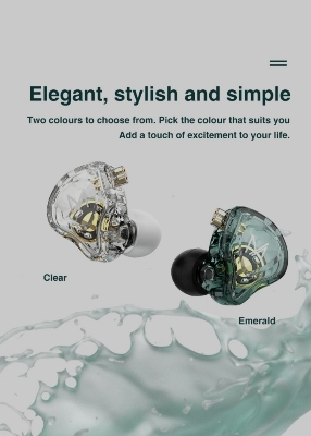 Picture of TRN MT1 HiFi 1DD Dynamic In-ear Earphone Drive HiFi Bass Metal Monitor Running Sport-green and black