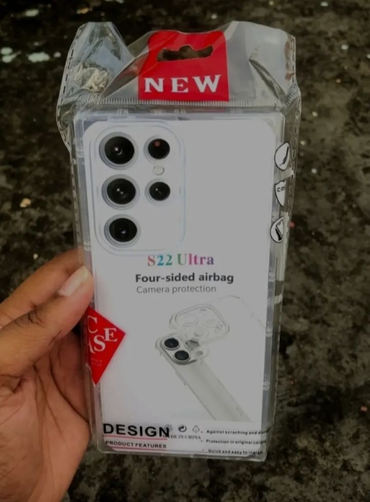 Picture of Samsung galaxy s22 আল্ট্রা-ইমপ্ট প্রিমিয়াম সিলিকন কেস ক্রিস্টাল ক্লিয়ার সফট tpu আল্ট্রা-থিন স্বচ্ছ ফ্লেক্সিবল প্রোটেকটিভ মোবাইল ফোন ব্যাক কভার-ফোন ব্যাক কভার (Back Case Cover For Smartphone)