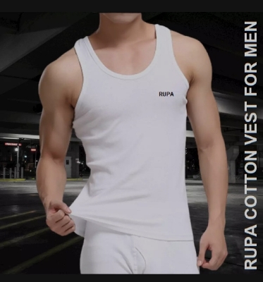 Picture of Cotton Rupa Sando Ganji Regular Mens Comfort Vest- 1Pcs