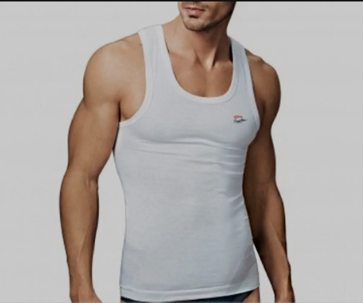 Picture of Cotton Rupa Sando Ganji Regular Mens Comfort Vest- 1Pcs