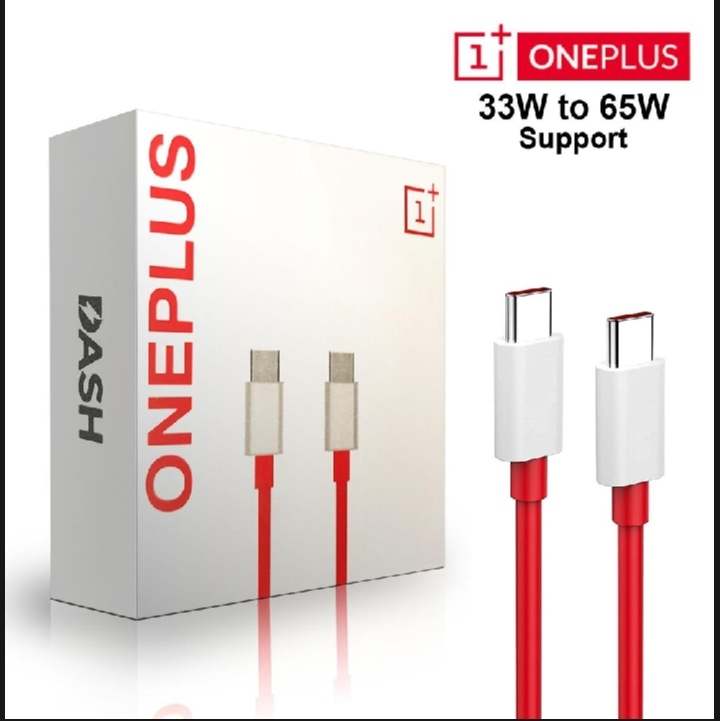 Picture of OnePlus USB Data & Charging Cable PD Dash WRAP Fast Charging Cable Type-C^ To Type-C Cable