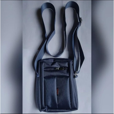 Picture of Stylish Blue Casual Cross Body Sling Bag for Men
