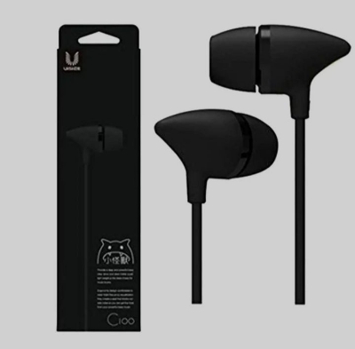 Picture of Uiisii C100 Super Bass Stereo In Ear Headphone - Black