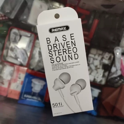 Picture of Remex 501i Wired Earphones with Mic High-Quality Sound