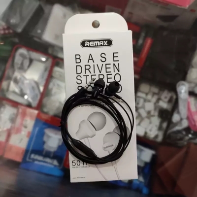 Picture of Remex 501i Wired Earphones with Mic High-Quality Sound