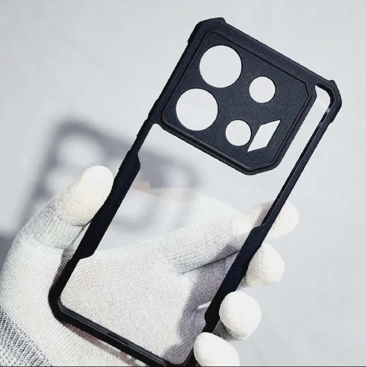 Picture of Infinix GT 10 Pro Xundd Shockproof Case Transparent Premium Quality Bumper Protective Back Cover Infinix GT 10 Pro