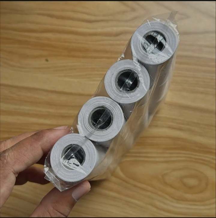 Picture of 57*30mm Thermal Paper Rolls for Receipt Mini Thermal Printer Thermal Paper Rolls for POS Receipt Bill Printer - White