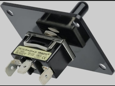 Picture of Boat Trim Switch, Briidea Marine Toggle Up Down Switch for RV Boat 12V 15A On Off On Momentary Panel 3Pin Control.BD