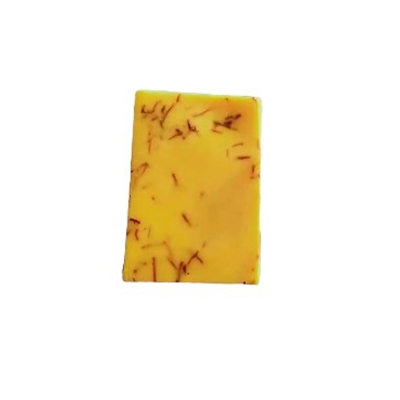Picture of Saffron Handmade Soap-100 gm- Regular (Unpacked/Raw/hand cut)