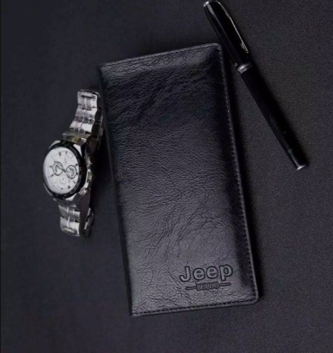 Picture of PU Leather Wallet for Men-Black