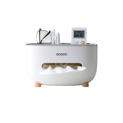 Picture of Desk Organization - Change up the boring look of ordinary tissue boxes with this stylish storage holder that keeps your desktop tidy and neat - Thecosmeticvally