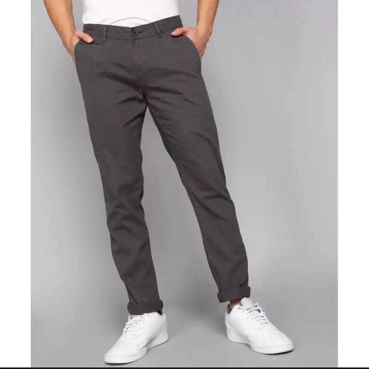 Picture of Dark Ash Premium Casual Gabardine Pant