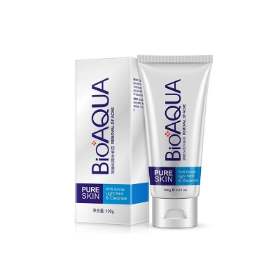 Picture of BIOAQUA Oil Control Acne Removal facial cleanser used for make/female - 100 gm