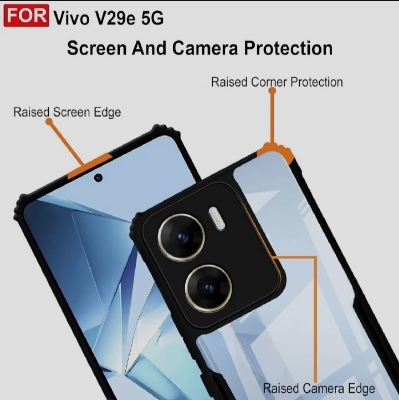 Picture of Vivo V29e Edge-Reinforced Shockproof Hybrid Back Cover