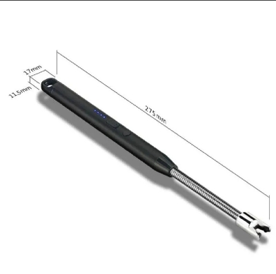 Picture of Long Candle Kitchen Electric Usb Lighters Bbq Rechargeable Hose Torch Electric Plasma Arc Lighter