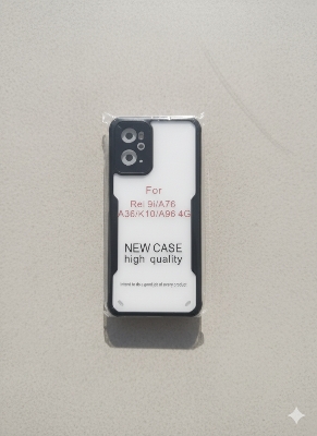 Picture of For Realme 9i / A76 / A36 / K10/A96 4G Back Cover Matte Finished Hard Premium Luxury Mobile Phone Back Cover