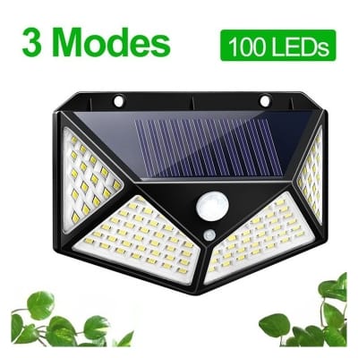 Picture of Solar Power Well Light 100 LED Motion Sensor With 2200mAh Battery