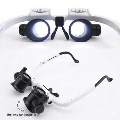 Picture of LED Magnifying Sun Glass With 8x 15x 23x