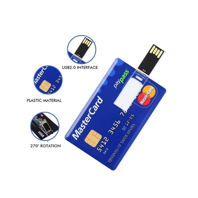 Picture of 64GB Slim Credit Card USB Flash Drive