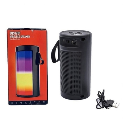 Picture of ZQS1201 Wireless Bluetoth Speaker With Colorful LED FM USB TF