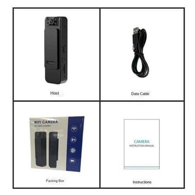 Picture of L8 Mini Clip Body Camera HD 1080P Night Vision