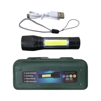 Picture of GF009 LED Flashlight COB Rechargeable Zoom Focus