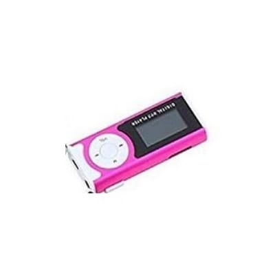 Picture of Mini MP3 Player With Display Pink