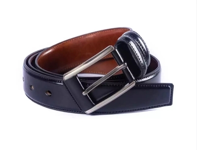 Picture of Artificial Leather new collection  Belt For  All Men 2024 - Matte Black