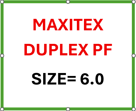 Picture of Surgical Gloves Latex Powder Free- Size 6.0- MAXITEX Duplex PF ( Per Pair Price )