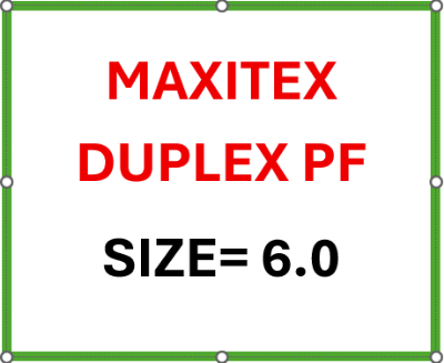Picture of Surgical Gloves Latex Powder Free- Size 6.0- MAXITEX Duplex PF ( Per Pair Price )