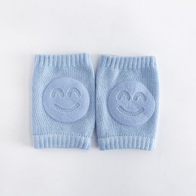 Picture of 1 Pair Baby Knee Pads Unisex Breathable Elastic Anti Skid Toddler Legs Warms Crawling Protection Baby Knee Pads - Multicolor