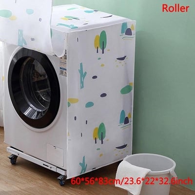 Picture of 1 piss washing machine cover washer cover front loading washing machine cover waterproof cover dust cover - washing machine cover - Multicolor