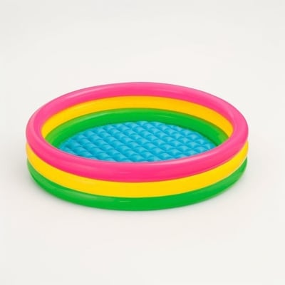 Picture of Baby Bath Tub, Baby Swimming Pool (34 X10inch) - Multicolor