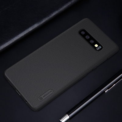 Picture of High-Performance - Nillkin ( S10 ) Samsung Galaxy S10 Super Frosted Shield Matte cover case for Samsung Galaxy S10 - Black