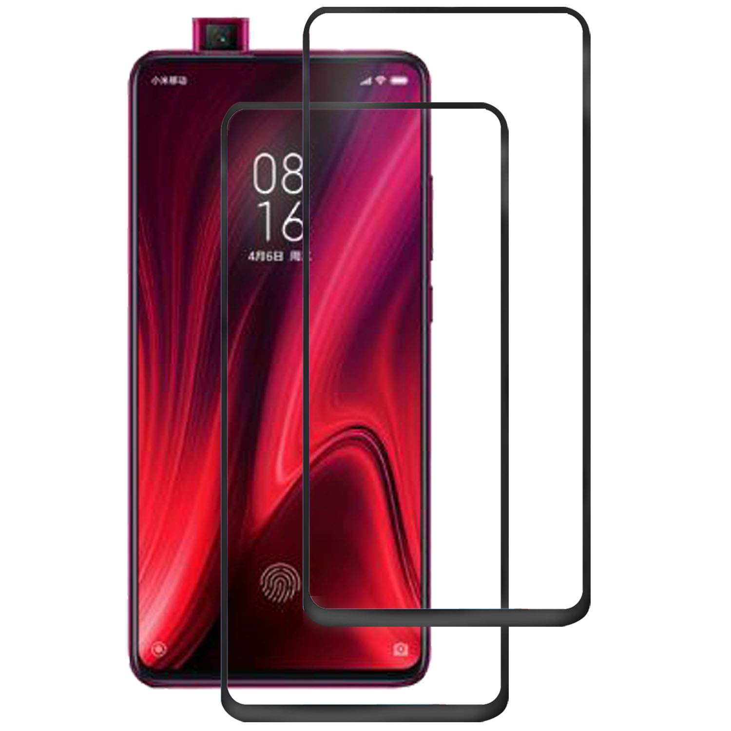 Picture of Full Glue Tampered Glass Screen Protector For Xiaomi Redmi K20 / Xiaomi Redmi K20 Pro / Xiaomi Mi 9T - Black / BlueFor Xiaomi Redmi K20 / Xiaomi Redmi K20 Pro / Xiaomi Mi 9T