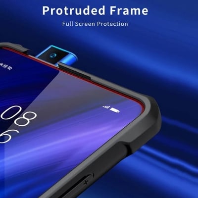 Picture of Xundd Beetle Series For Xiaomi Redmi K20 / Xiaomi Redmi K20 Pro / 9T Series Flat Leather Shockproof Bumper Case - Black